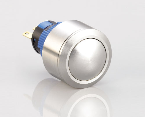22J16 Domed Round Without LED